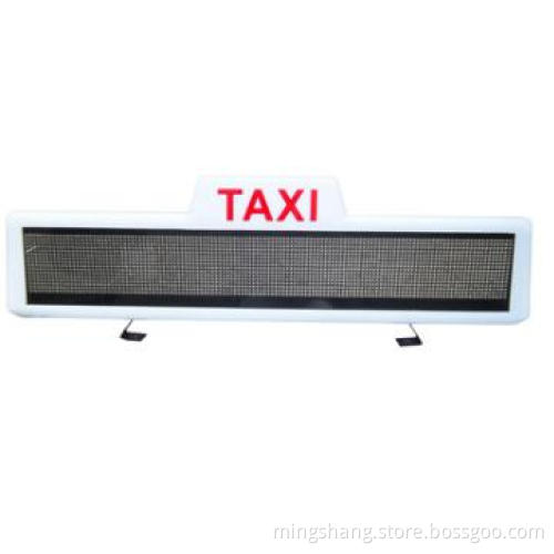 Taxi LED display,build-in Speaker and can be remote control
